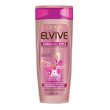 Elvive Loreal Shampoo Kera-liso Nutrialis X400