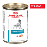 Lata Royal Canin Hydrolyzed (hypoallergenic) 12 Pzas De 385g