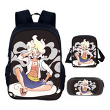 Mochila Escolar One Piece Monkey D. Luffy Nika Fifth Luffy P