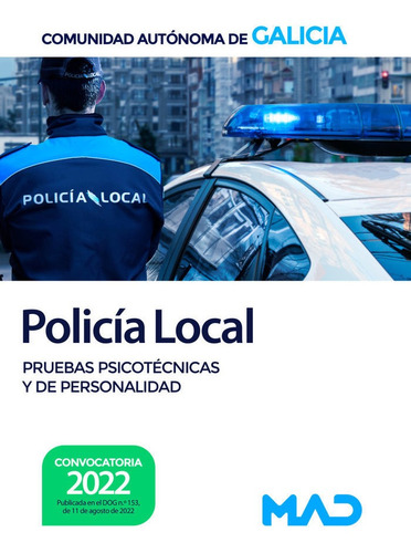 Libro Policia Local Comunidad Autonoma Galicia Pruebas P ...