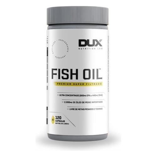 Fish Oil Dux Omega 3 Puro Epa Dha 120 Capsulas Dux Nutrition