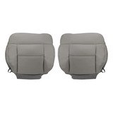 Autokay Funda De Asiento De Piel Sintética Gris Para Pasajer