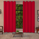 Cortina Blackout Blecaute Veda Luz 2,80x2,00 Cor Vermelho