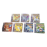 7 Cajas Custom Para Pokemon Gameboy (son Solo Las Cajas)