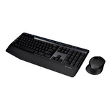 Combo Teclado E Mouse Logitech Wifi Mk345 Sem Fio Abnt2 Ç Nf