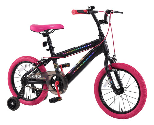 Bicicleta Para Niño De Montaña Neon Rodada 16 Kubor Color Rosa Tamaño Del Cuadro Unitalla