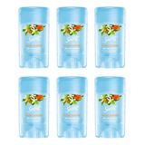 Desodorante Secret Stick Gel Orange Blossom 45g - Kit C/ 6un