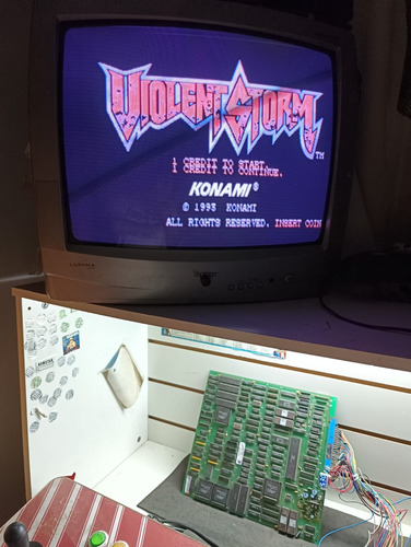 Placa Fliperama  Konami Violent Storm  Bootleg 