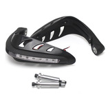 Protector De Manillar Con Luz Led Para Motocross Común (uso)