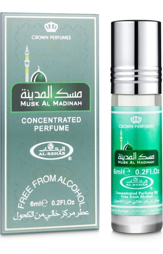 Musk Al Madinah Perfume Árabe Al Rehab 6 Ml 