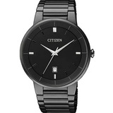 Reloj Citizen Quartz Analog Bi501750e Hombre Color De La Malla Negro Color Del Bisel Negro Color Del Fondo Negro