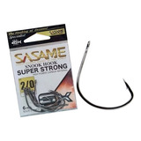 Anzol Sasame Snook Hook Strong Nº 2/0 Black - 6 Unidades