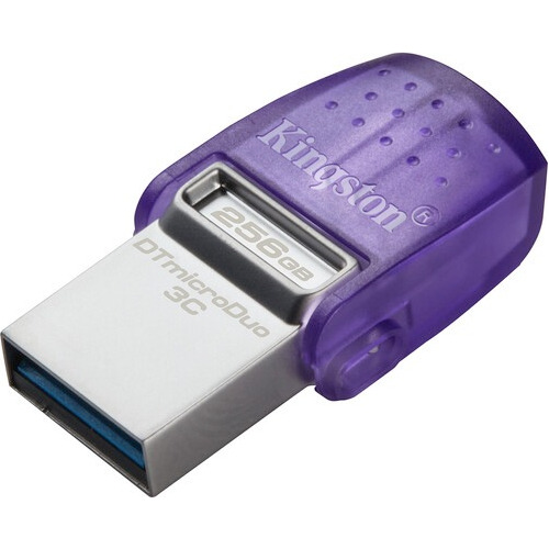 Pen Drive Kingston Datatraveler Microduo 3c De 256gb
