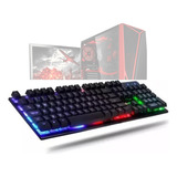 Kit Teclado Mouse Gamer Led Semi-mecânico Usb Dw 300 Oferta