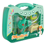 Maleta De Doctor Juguete Didáctico Kit Para Niños Didáctico 