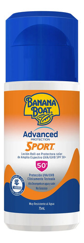 Banana Boat Protector Solar Protection Sport Roll On 75 Ml