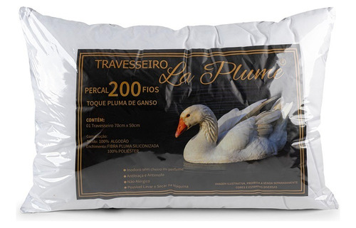 Kit 4 Travesseiros Antialérgico Pluma De Ganso50x70 Atacado