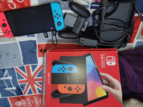 Nintendo Switch Mario Red&blue Edition Con Juego Incluido