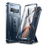 Funda Dexnor Con Mica Y Soporte For Samsung Galaxy S10