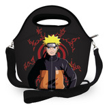 Bolsa Térmica Lancheira Infantil Escolar Naruto Uzumaki Nfe