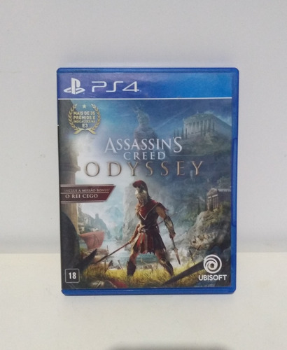Assassin's Creed Odyssey Ps4 Mídia Física Áudio Português 
