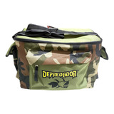 Bolso Depredador Pesca Camo Div Interna 40x26x24 Cm Correa