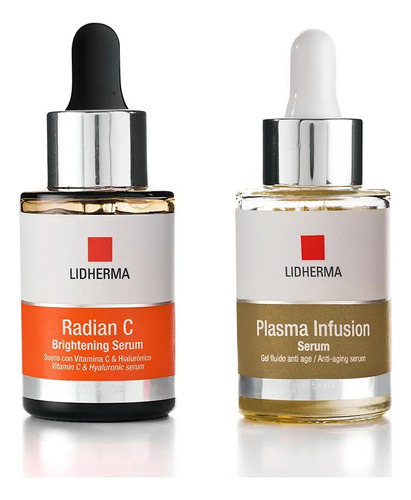 Radian C Serum + Plasma Serum Vit. C Hialuronico Lidherma