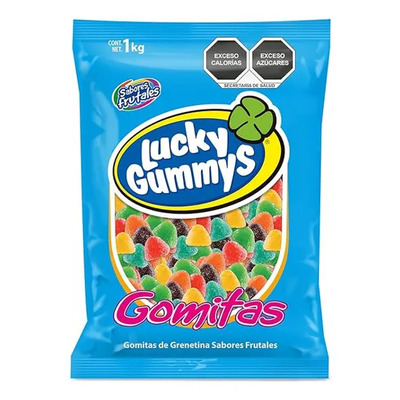 Lucky Gummys Gomitas Frutal 1kg | MercadoLibre