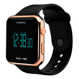 Reloj Pulsera Unisex Gadnic Cronometro Alarma Deportivo