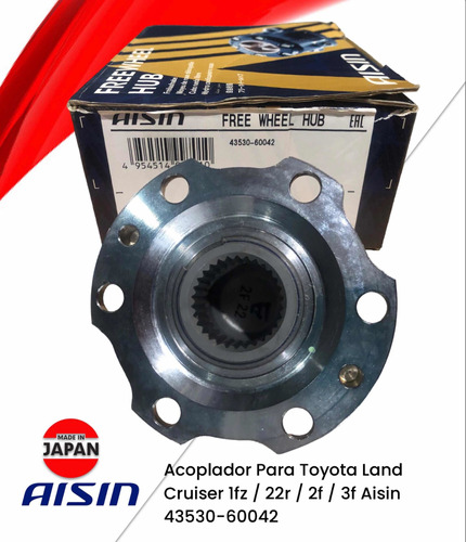 Acoplador Para Toyota Land Cruiser 1fz / 22r / 2f / 3f Aisin Foto 3