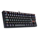 Teclado Mecanico Redragon Kumara K552 Rainbow Switch Red Esp