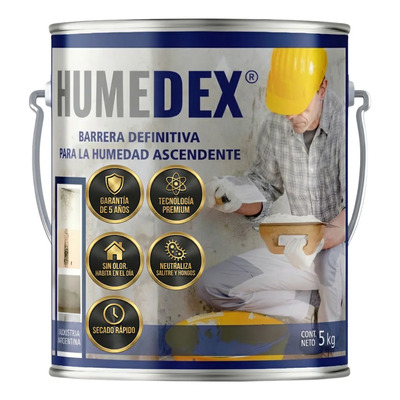 Humedex Pintura Antihumedad Antihongo Bloqueador Pared Techo | Envío gratis