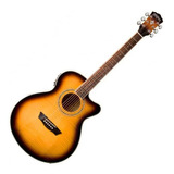 Guitarra Electroacustica Washburn Ea15n Natural