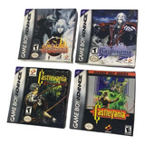 4 Cajas Custom Castlevania Gameboy Advance (solo Son Cajas)