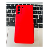 Carcasa Silicona De Color Para Samsung S21 Plus + Mica 