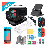 Kit De Accesorios Con Estuche Para Nintendo Switch 25 Es 1