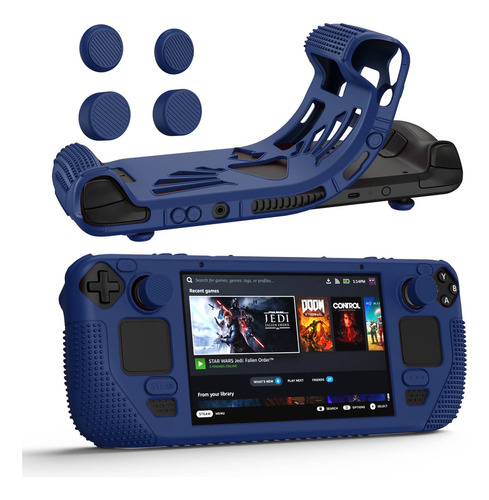 Funda Protectora Blanda De Silicona Para Valve Steam Deck