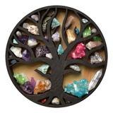 Hanging Stones Rack - Tree Of Life Shelf Display Stands For