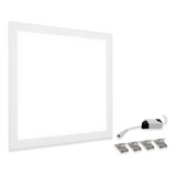 Plafon Led Luminaria Embutir 40w 40x40 Painel Luz Quente