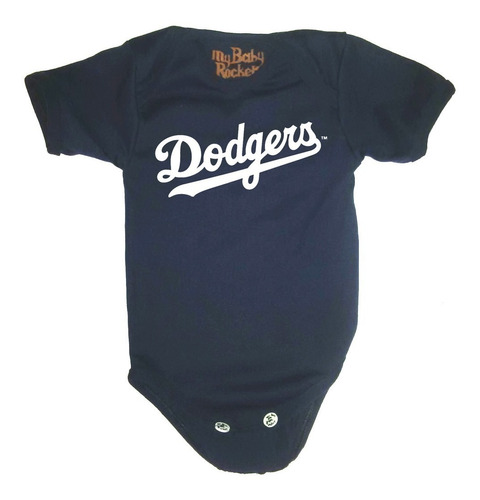 Pañalero Beisbol De Los Dodgers - Personalizado De Algodon  