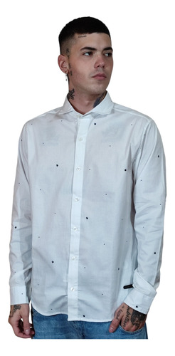 Camisa Entallada Elastizada Heaven-import Style