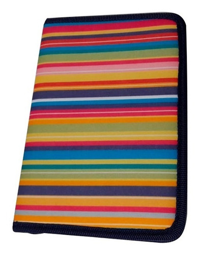 Funda Neoprene Cierre Tablet 7 Pulgadas 20x14cm | Multicolor