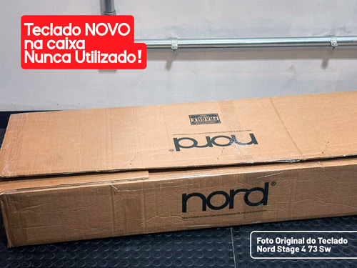 Teclado Nord Stage 4 (zero) Na Caixa!!!