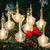 Luces De Burbujas De Navidad Juego De Luces Vintage De 11 Pi