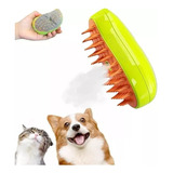 Brush 3 En 1 Cat, Cepillo Autolimpiante For Gatos A Vapor