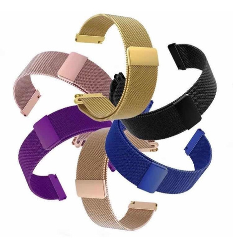 Pulseira Milanese Para Amazfit Bip/lite/gts/ P70 P80 P8 20mm