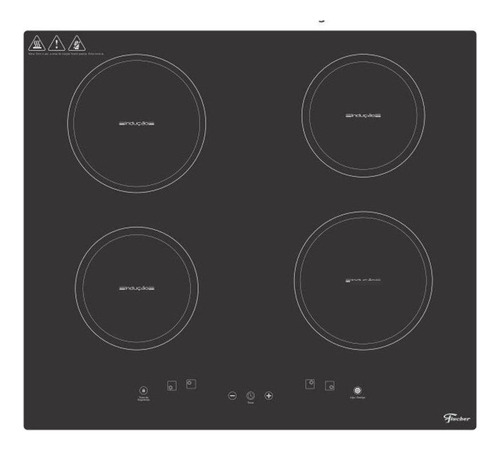 Fogão Cooktop Elétrica Fischer 25943-56251 Preto 220v