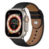 Correa Piel Premium Compatible Con Apple Watch 42/44mm A1
