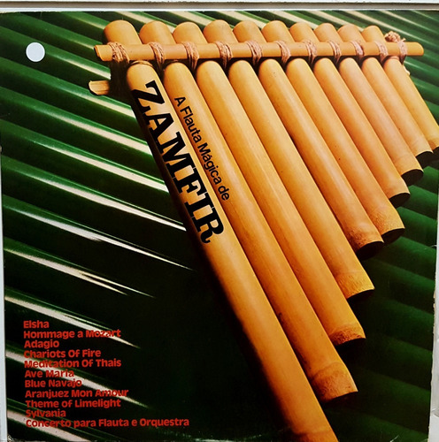 Lp Zamfir - A Flauta Magica De - Elenco 1994 - 11 Musicas - 
