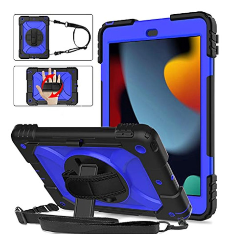 Funda Para iPad De 9ª/8ª/7ª Dura Gen 10.2 Contra Caidas A